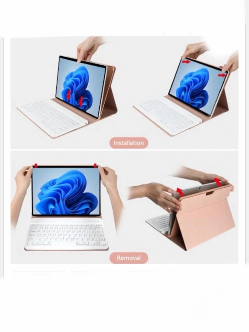 COO Keyboard⌨️Case For Microsoft Surface Pro 8(2021Release)13' wifi🛜